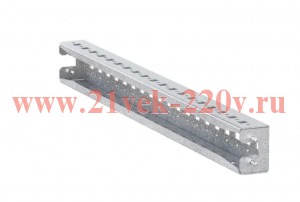 Рейка монтажная перфорированная Д600 (уп.2шт) AleSta EKF AleSta-ARM600