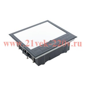 Лючок напольный C-Line 12 с горизонтально расположенной приборной рамкой EKF cl-ln-k-12