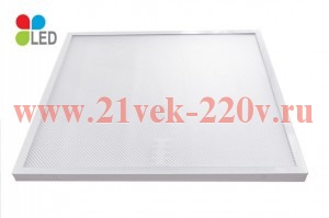 Светильник светодиодный DVO/DPO 36 LED-01 LED 36Вт 5000К IP20 универс. офисный рассеив. призма Ксено