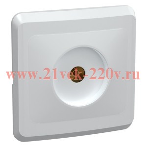 Розетка TV ИЭК ВЕГА белый (РТВ10-ВБ) EAV10-K01-DM