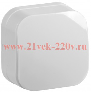 Выключатель 1-клавишный открытой установки 10А ВС20-1-0-ХБ GLORY IEK белый EVH10-K01-10