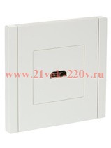 Розетка HDMI ИЭК FORTE&PIANO FP240 белый FP-H10-K01