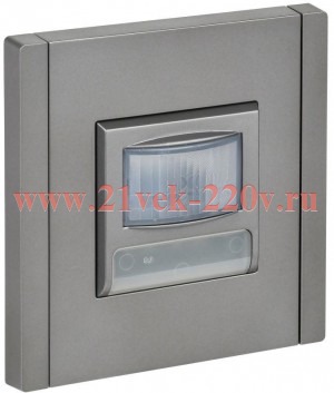 Датчик движения ИЭК FORTE&PIANO FP556 с LED подсветкой сталь FP-MS11-N-150-05-K46