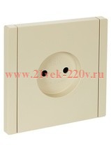 Розетка без заземления ИЭК FORTE&PIANO FP418 10А ваниль FP-R10-10-K10