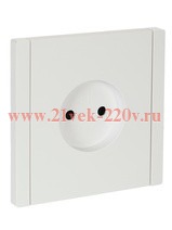 Розетка без заземления ИЭК FORTE&PIANO FP218 10А белый FP-R10-10-K01