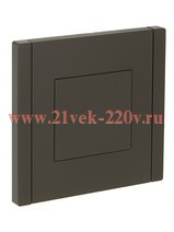 Заглушка с суппортом ИЭК FORTE&PIANO FP341 серый FP-PL10-K03