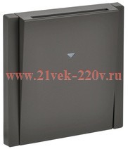 Выключатель карточный ИЭК FORTE&PIANO FP343 30А серый FP-V11-0-10-1-K03