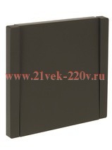 Выключатель одноклавишный с индикацией ИЭК FORTE&PIANO 10А FP302 серый FP-V10-1-10-1-K03