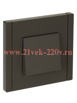 Вывод кабеля ИЭК FORTE&PIANO FP342 серый FP-VK10-0-K03