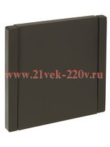 Переключатель одноклавишный перекрестный ИЭК FORTE&PIANO FP312 10А серый FP-V13-0-10-1-K03
