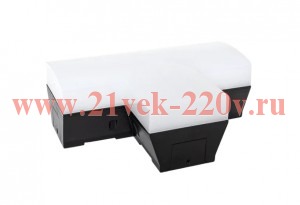 Коннектор фигурный для светодиод. линейных светильников ДБО-T 10Вт 6500К IP20 черн. LUMA EKF LBL-T-1