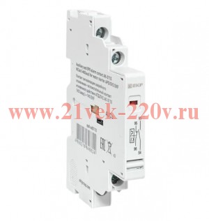 Контакт сигнализации аварийного отключ. + вспомогат. контакт мгновен. действия АПД/GV2 АК-0110 1НЗ (