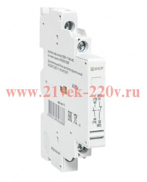 Блок контактов боков. дополнительный АПД/GV2 ДКП-11 НО+НЗ EKF apd-an-11
