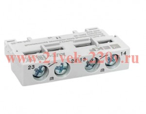 Блок контактов дополнительный фронтальный АПД/GV2 ДКП-20 2НО EKF apd-ae-20