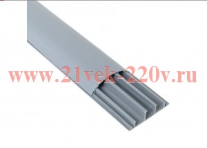 Кабель-канал 70х16 L2000 сер. RAL7046 C-Line EKF kkn-70-16