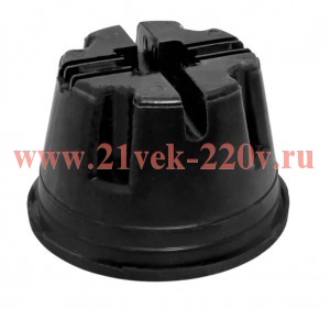 Держатель кровельный универс. d8-10мм H80 (с бетоном) EKF lp-d1001