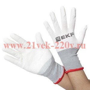 Перчатки рабочие PROFI Touch для чистовых работ (15 класс 7 размер) EXPERT EKF pe15pm-7-exp
