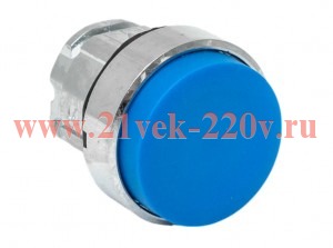 Механизм кнопки исполнительный XB4 IP65 выпирающая возвратный без фиксации без подсветки син. EKF XB