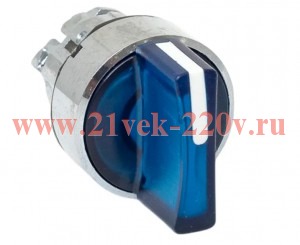 Механизм переключателя исполнительный XB4 IP65 на 2 положения возвратный без фиксации с подсветкой с