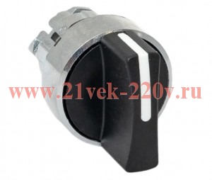 Механизм переключателя исполнительный XB4 IP65 на 2 положения с фиксацией без подсветки с короткой р