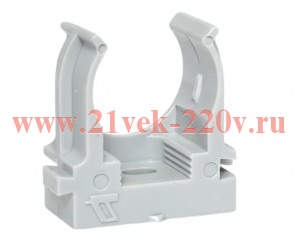 Держатель для труб (клипса) d20мм TOKOV ELECTRIC TKE-LC-20-G