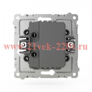 Розетка 2-м USB СП Pixel тип A+A 5В 1х2.1А 2х1.05А механизм перламутр. TOKOV ELECTRIC TKE-PX-2USB-C0