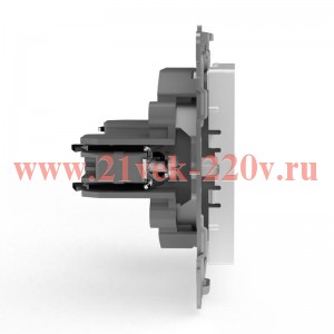 Коннектор TV СП Pixel механизм бел. TOKOV ELECTRIC TKE-PX-A1C-C01