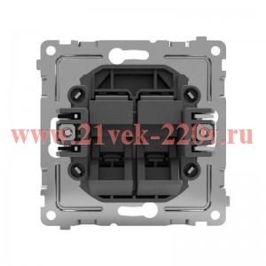 Розетка компьютерная 2-м СП Pixel RJ45 кат.5E механизм беж. TOKOV ELECTRIC TKE-PX-RC2-C02