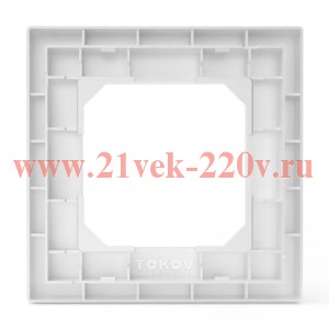 Рамка 1-м Pixel бел. TOKOV ELECTRIC TKE-PX-RM1-C01