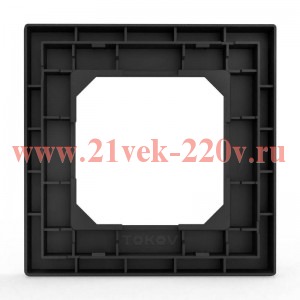 Рамка 1-м Pixel карбон TOKOV ELECTRIC TKE-PX-RM1-C14