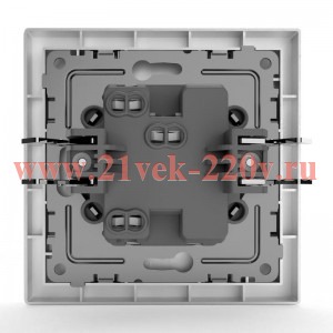 Выключатель 1-кл. СП Pixel 10А IP20 в сборе бел. TOKOV ELECTRIC TKE-PX-V1F-C01