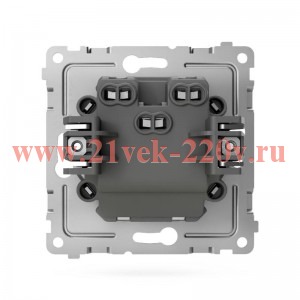 Выключатель 2-кл. СП Pixel 10А IP20 с индикатором механизм перламутр. TOKOV ELECTRIC TKE-PX-V2I-C04