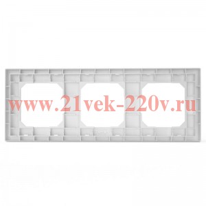 Рамка 3-м Pixel универс. бел. TOKOV ELECTRIC TKE-PX-RM3-C01