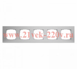 Рамка 5-м Pixel алюм. TOKOV ELECTRIC TKE-PX-RM5-C03