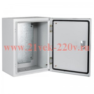 Корпус металлический ЩМП-1 IP54 400х310х220 с монтажн. панелью PRIZMA TOKOV Electric TKE-PZ-MPB54-1