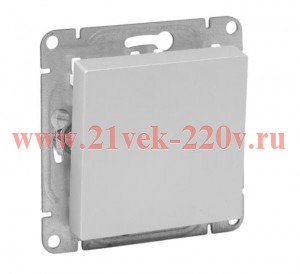 Выключатель 1-кл. СП Эпика механизм алюм. EKF UP1-SWA-10