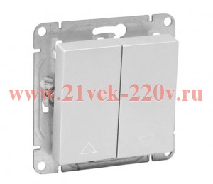 Выключатель для жалюзей Эпика механизм алюм. EKF UP1-SWA-25