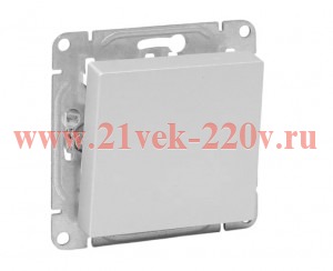 Выключатель кнопочный 1-кл. СП Эпика механизм алюм. EKF UP1-SWA-13