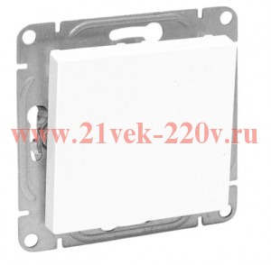 Выключатель проходной 1-кл. СП Эпика механизм бел. EKF UP1-SWW-11