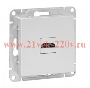 Розетка СП Эпика HDMI механизм алюм. EKF UP1-SOA-HDMI