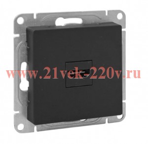 Розетка СП Эпика HDMI механизм черн. EKF UP1-SOB-HDMI