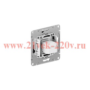 Розетка компьютерная СП Эпика RJ45 кат.5 механизм черн. EKF UP1-SOB-RJ45-5