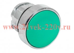 Механизм кнопки исполнительный XB4 IP65 плоский возвратный без фиксации без подсветки зел. EKF XB4BA