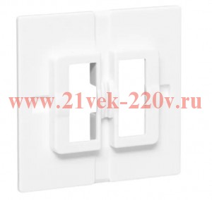 Пластина переходная для 1-кл. или 2-кл. выключателя IP44 Эпика бел. EKF UP1-SWW-44