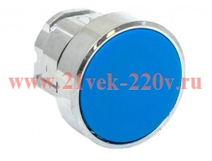 Механизм кнопки исполнительный XB4 IP65 плоский возвратный без фиксации без подсветки син. EKF XB4BA