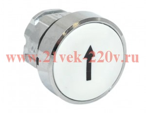 Механизм кнопки исполнительный XB4 IP65 плоский возвратный без фиксации стрелка бел. EKF XB4BA-1256C