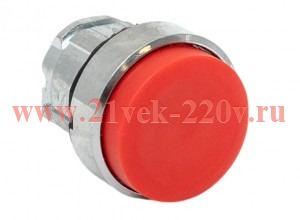 Механизм кнопки исполнительный XB4 IP65 выпирающая возвратный без фиксации без подсветки красн. EKF