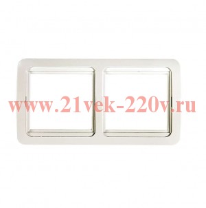 Рамка 2-м CLASSICO 2302H бел. ASD / IN HOME 4680005959938