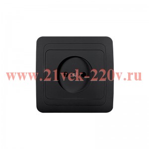 Розетка 1-м CLASSICO 2022B черн. IN HOME 4690612061092