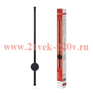 Светильник светодиодный ESTETIKA ART-80B-30BL 15Вт 230В 3000К 1050лм 800х60х98 черн. IN HOME 4690612